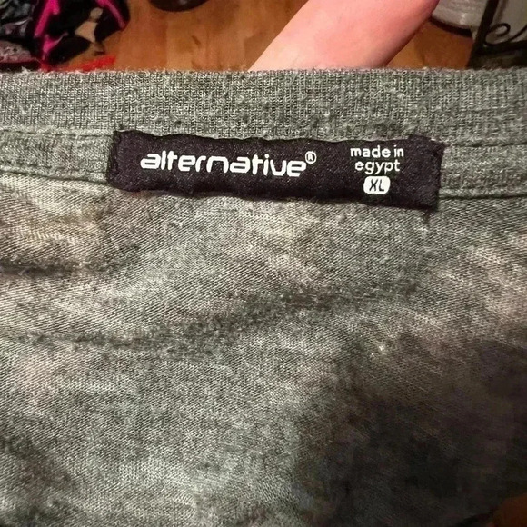 Zac Brown Band Short Sleeve Womens Sheer Gray Concert Tee Sz XL Stretchy - Picture 5 of 5